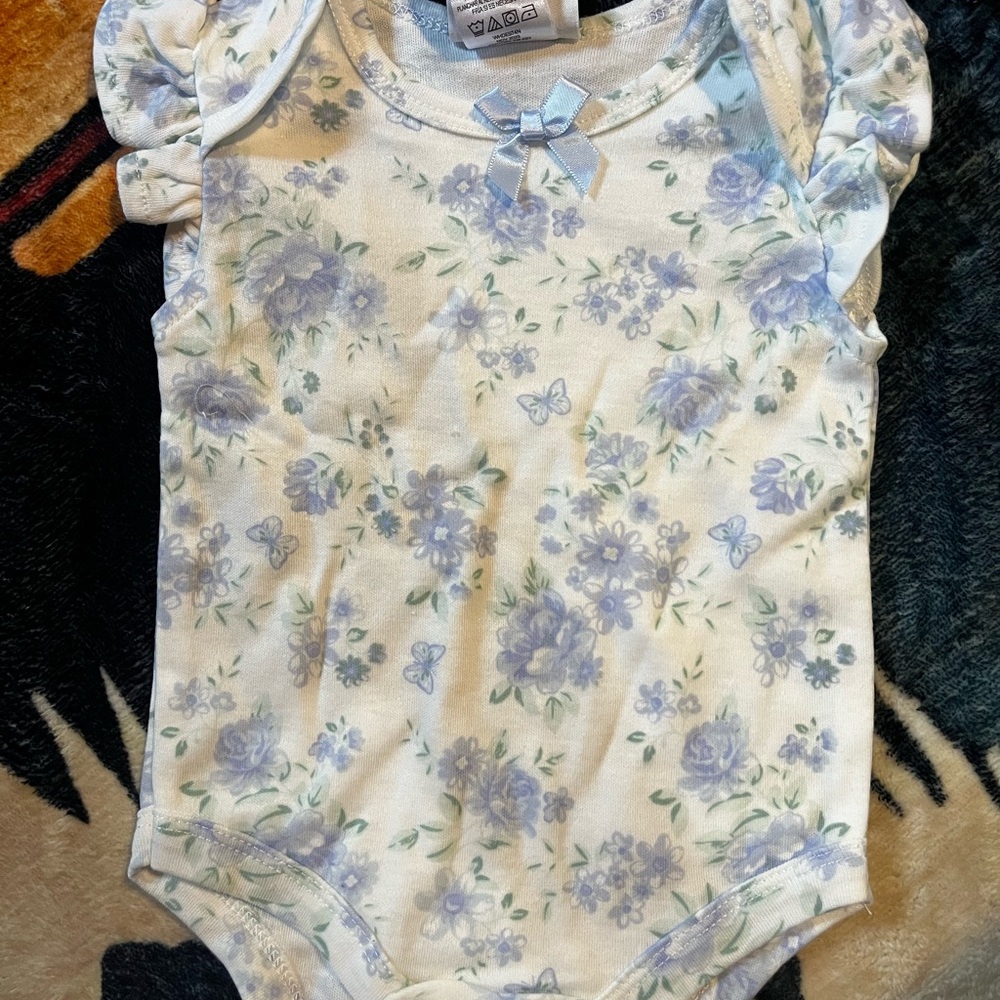 Floral Print Kids One Piece